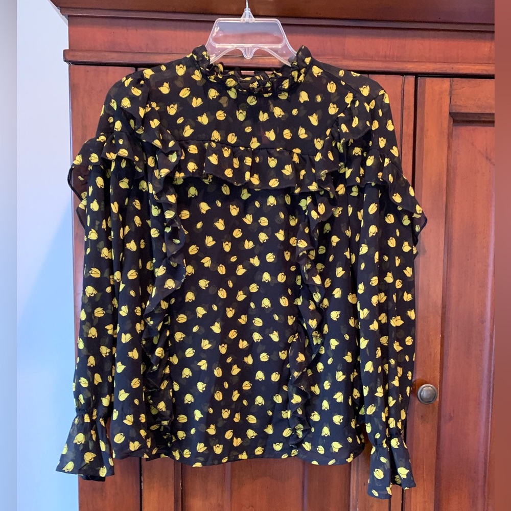 Who What Ware artsy blouse